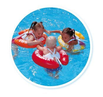 Freds Swimtrainer Classic Art.45420 punane kummirõngas (3 kuud - 4 aastat) hind ja info | Täispuhutavad veemänguasjad ja ujumistarbed | kaup24.ee