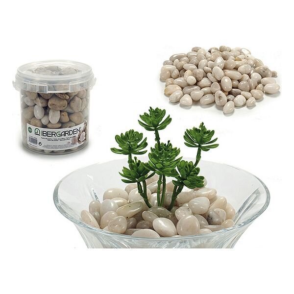 decoration stones small 3 kg stone white - hind ja info | Multš, dekoratiivkillustik | kaup24.ee