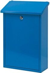 Настенный почтовый ящик toledon 27 x 40 см стальной синий - цена и информация | Почтовые ящики | kaup24.ee