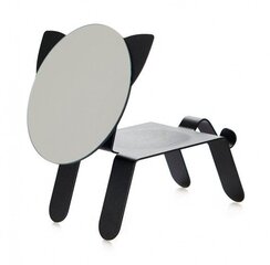 Зеркало настольное cat19,8 x 16 x 23,8 см стальное черное - цена и информация | Подвесные зеркала | kaup24.ee