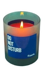 candle Do Not Disturb 7,5 x 12 cm wax red - hind ja info | Küünlad, küünlajalad | kaup24.ee