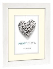 picture frame Regent 18 x 23 cm wood white 2-parts - hind ja info | Pildiraamid | kaup24.ee