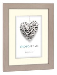 picture frame Regent 33 x 43 cm wood taupe 2-parts - цена и информация | Фоторамка | kaup24.ee