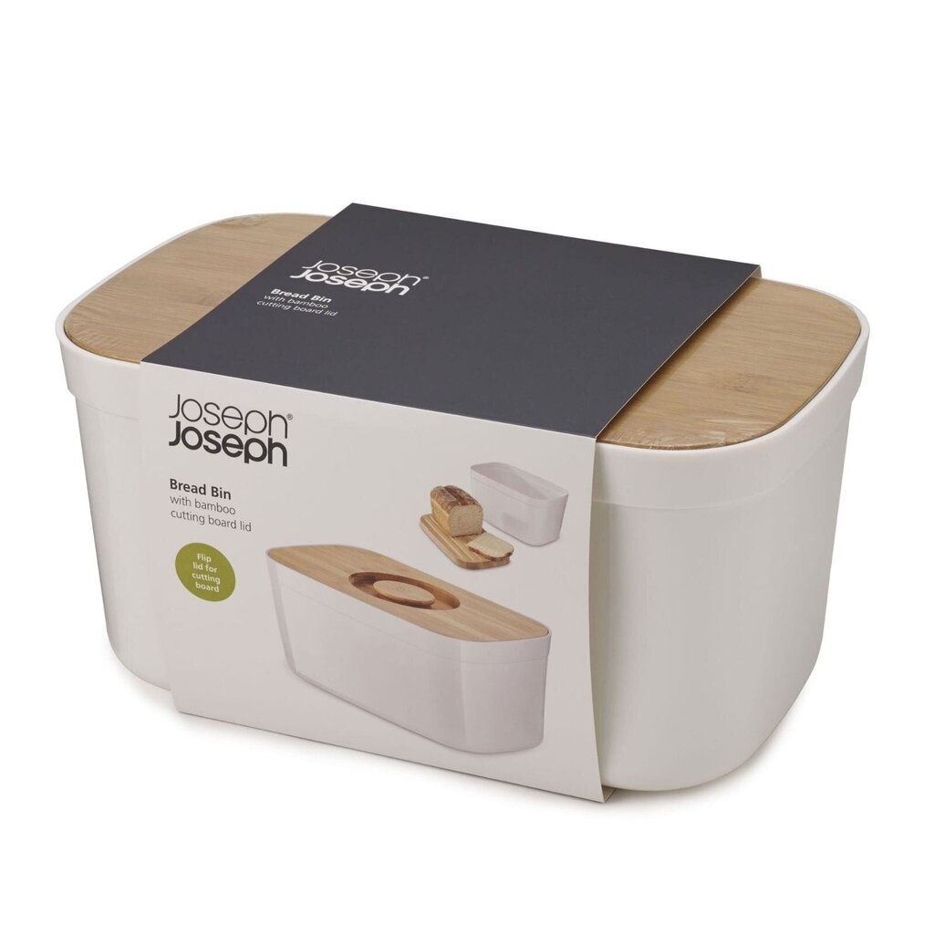 Joseph Joseph Bamboo Bread and cutting board, white hind ja info | Köögitarbed | kaup24.ee