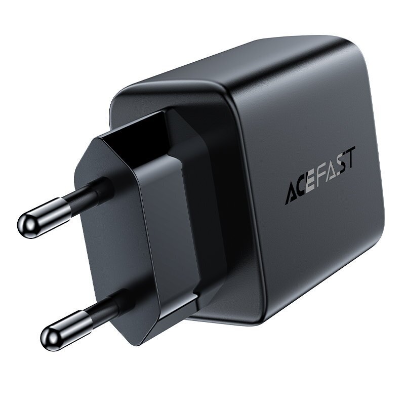 Acefast charger 2x USB 18W QC 3.0, AFC, FCP black (A33 black) цена и информация | Mobiiltelefonide laadijad | kaup24.ee