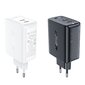 Acefast A29 PD50W GaN (USB-C + USB-C) dual port charger black цена и информация | Mobiiltelefonide laadijad | kaup24.ee