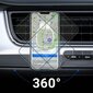 Acefast Magnetic Car Phone Holder for Ventilation Grille Gray (D16 gray) hind ja info | Mobiiltelefonide hoidjad | kaup24.ee