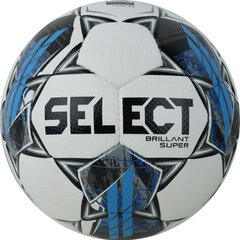 Футбольный мяч Select Brillant Super, белый/черный/синий цена и информация | Футбольные мячи | kaup24.ee