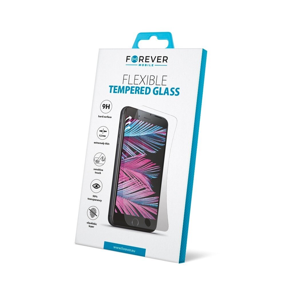 Forever tempered glass Flexible 2,5D for Samsung Galaxy Xcover 4 / Xcover 4s hind ja info | Ekraani kaitsekiled | kaup24.ee