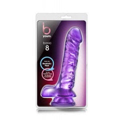 Классический дилдо b yours basic, 19 см, пурпурный цена и информация | Вибраторы | kaup24.ee