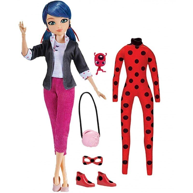 Nukk Marinette Superhero Secret Miraculous цена и информация | Tüdrukute mänguasjad | kaup24.ee