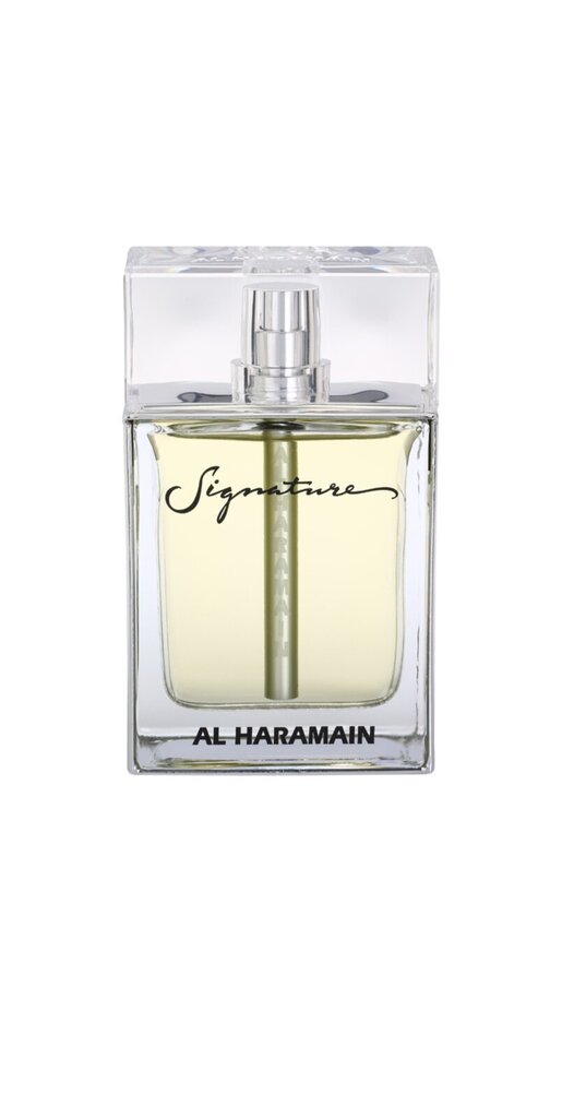 Tualettvesi Al Haramain Signature Silver EDT naistele/meestele 100 ml hind ja info | Naiste parfüümid | kaup24.ee