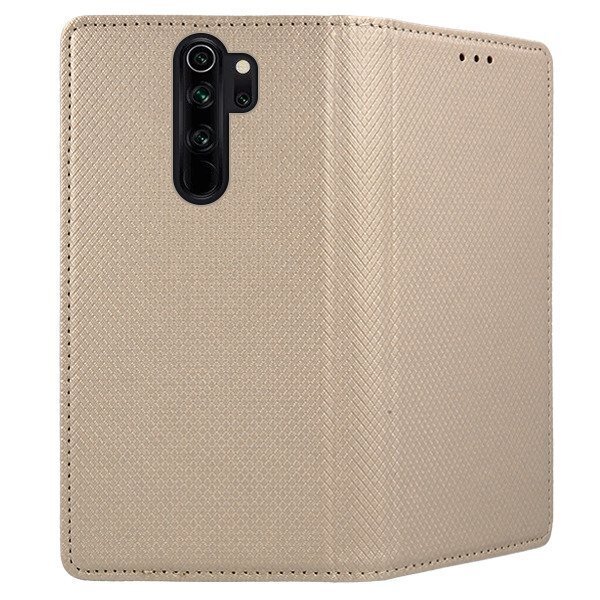 Mocco Smart Magnet Book Case For Xiaomi Poco X4 Pro 5G Gold hind ja info | Telefoni kaaned, ümbrised | kaup24.ee