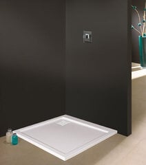 Dušialus Sanplast Space Line B/Space 90x90x3, pergamon цена и информация | Стойки для душа | kaup24.ee