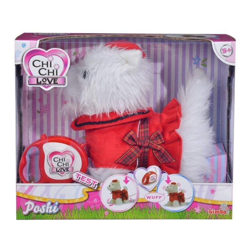 Interaktiivne kutsikas Simba Chi Chi Love Poshi hind ja info | Pehmed mänguasjad | kaup24.ee