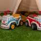 Peale istutav auto Falk roller, valge / sinine hind ja info | Imikute mänguasjad | kaup24.ee
