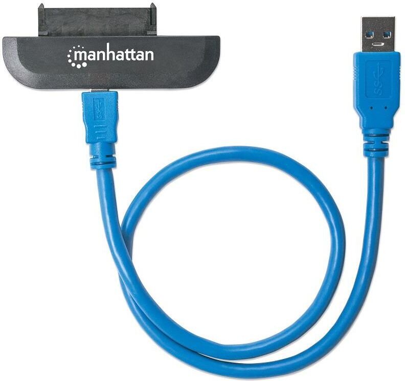 Manhattan adapter SuperSpeed USB 3.0 SATA 2.5"-le kuni 5 Gbps hind ja info | Mobiiltelefonide kaablid | kaup24.ee