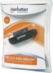 Manhattan adapter SuperSpeed USB 3.0 SATA 2.5"-le kuni 5 Gbps hind ja info | USB jagajad, adapterid | kaup24.ee