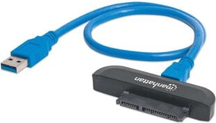Manhattan adapter SuperSpeed USB 3.0 SATA 2.5"-le kuni 5 Gbps hind ja info | USB jagajad, adapterid | kaup24.ee