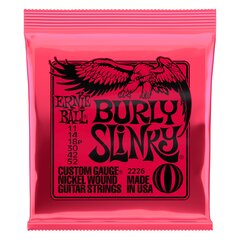 Струны для электронной гитары Ernie Ball Burly Slinky 11-52 цена и информация | Принадлежности для музыкальных инструментов | kaup24.ee