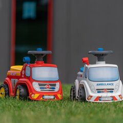 Peale istutav auto Falk roller, punane / kollane hind ja info | Imikute mänguasjad | kaup24.ee