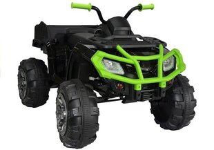 QUAD-mootorratas lastele 0909, roheline hind ja info | Laste elektriautod | kaup24.ee