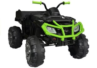 QUAD-mootorratas lastele 0909, roheline hind ja info | Laste elektriautod | kaup24.ee