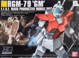 Bandai - HGUC Gundam RGM-79 GM, 1/144, 59248 hind ja info | Klotsid ja konstruktorid | kaup24.ee