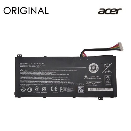 Sülearvuti aku ACER AC14A8L, 4465mAh, Original цена и информация | Sülearvuti akud | kaup24.ee