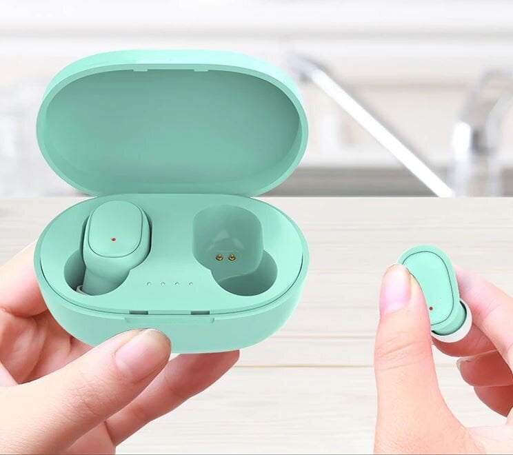 SOMOSTEL SMS-J13 MACARON BLUETOOTH IN-EAR HEADPHONES MINT - RUNNING TIME 3-4h + CHARGING BOX 260 mAh hind ja info | Käed-vabad seadmed | kaup24.ee