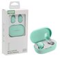 SOMOSTEL SMS-J13 MACARON BLUETOOTH IN-EAR HEADPHONES MINT - RUNNING TIME 3-4h + CHARGING BOX 260 mAh hind ja info | Käed-vabad seadmed | kaup24.ee