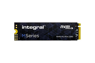 Диск Integral 1TB m Series M.2 2280 PCIe NVMe SSD 1024 GB PCI Express 3.0 3D TLC цена и информация | Внутренние жёсткие диски (HDD, SSD, Hybrid) | kaup24.ee