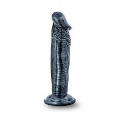 Вибратор Jet ebony 6inch dildo ebony metallic цена и информация | Вибраторы | kaup24.ee