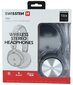 Swissten Trix Bluetooth 4.2 Headphones with FM / AUX / MicroSD / Grey цена и информация | Kõrvaklapid | kaup24.ee