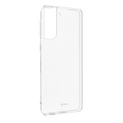 Roar Jelly Clear Anti-Bacteria Slim back cover case for Samsung Galaxy S21 FE (G990B) Transparent hind ja info | Telefoni kaaned, ümbrised | kaup24.ee