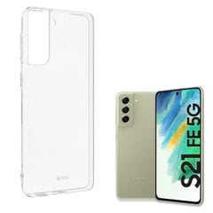 Roar Jelly Clear Anti-Bacteria Slim back cover case for Samsung Galaxy S21 FE (G990B) Transparent цена и информация | Чехлы для телефонов | kaup24.ee