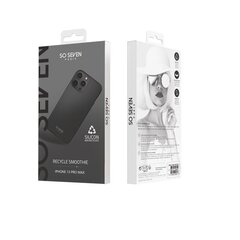 Apple iPhone 13 Pro Max Smoothie Silicone Чехол от So Seven Black цена и информация | Чехлы для телефонов | kaup24.ee