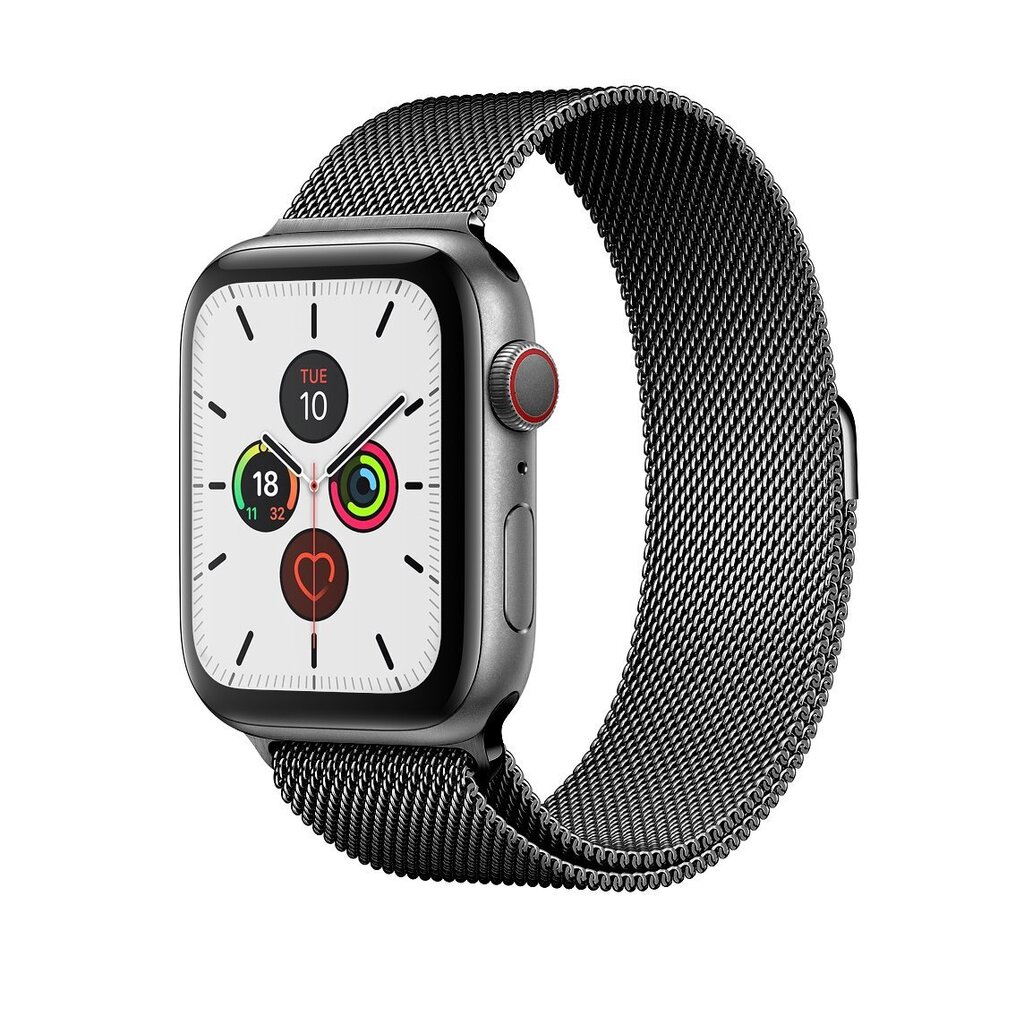 Kellarihm Milanese Loop – Space Grey 42/44/45 mm hind ja info | Nutikellade ja nutivõrude tarvikud | kaup24.ee