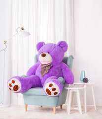 Большой плюшевый мишка Bobo, 160 см, Фиолетовый Мягкая Игрушка  цена и информация | Мягкие игрушки | kaup24.ee