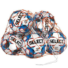 Select võrk pallidele, oranž 1692 hind ja info | Jalgpalli varustus ja riided | kaup24.ee