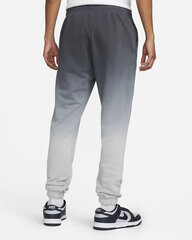 Nike Püksid M Nk Club+ Cf Pant Dip Dye Grey DQ4631 070 DQ4631 070/S hind ja info | Meeste spordiriided | kaup24.ee