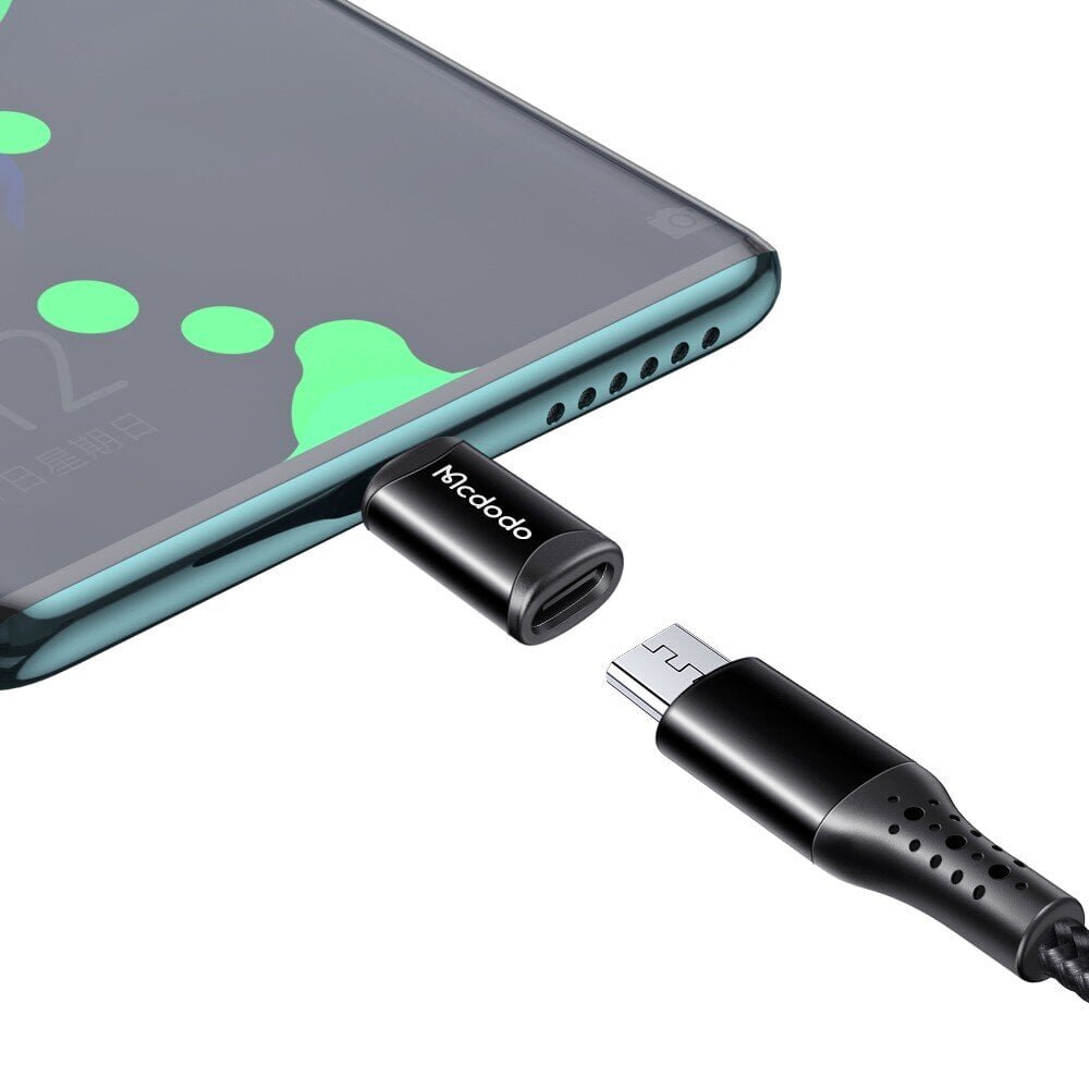 Mcdodo USB Type C - Micro USB adapter hind ja info | USB jagajad, adapterid | kaup24.ee