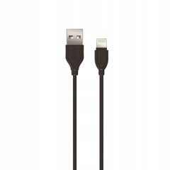 Кабель XO NB8 USB - Lightning 1,0 м 2,1А, черный цена и информация | Borofone 43757-uniw | kaup24.ee