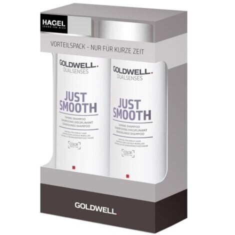 Šampoon Goldwell Dualsenses Just Smooth, 2 x 250 ml цена и информация | Šampoonid | kaup24.ee