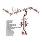 Terasest Renni Sisenurk Budmat Flamingo Antratsiit – RAL 7016, 90° hind ja info | Vihmaveesüsteemid | kaup24.ee