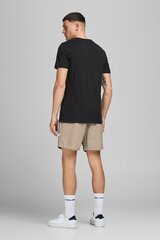 Riidest šortsid Jack & Jones 12186750OXFORDTAN-L цена и информация | Мужские шорты | kaup24.ee