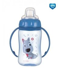 Детская поилка Canpol Babies, милое животное, синий, 56/512 цена и информация | Бутылочки и аксессуары | kaup24.ee