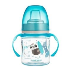 Käepidemetega joogi Canpol Babies EasyStart 35/207, 120 ml, sinine цена и информация | Бутылочки и аксессуары | kaup24.ee