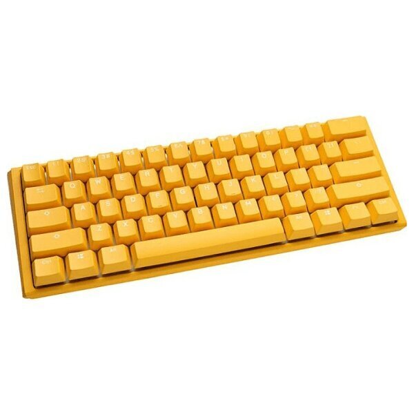 Ducky One 3 Mini Yellow MX-Brown US hind ja info | Klaviatuurid | kaup24.ee