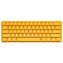 Механическая клавиатура Ducky One 3 Mini, жёлтый, MX-Brown, US-раскладка цена и информация | Клавиатуры | kaup24.ee